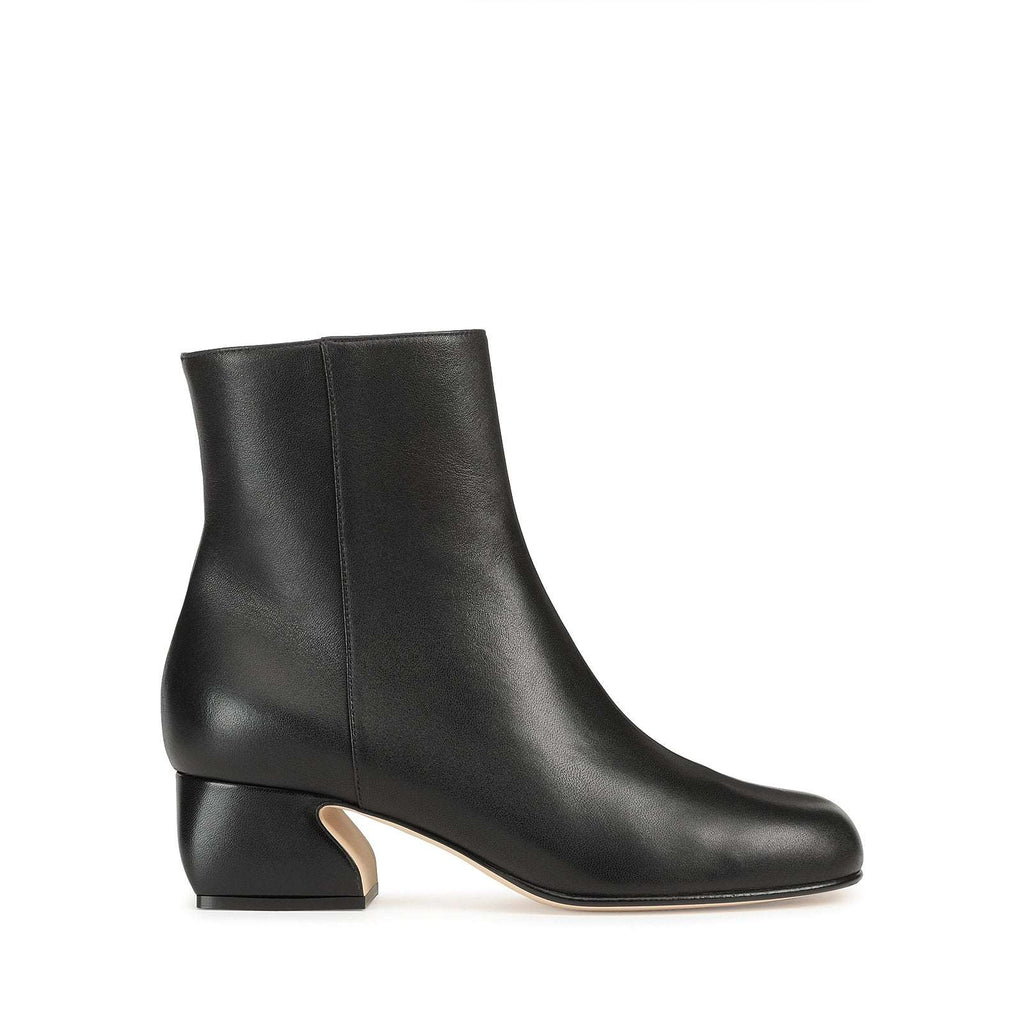 SERGIO ROSSI Si Rossi Bootie HH 85mm スエード ブーティ SI ROSSI Bootie Black – Sergio Rossi