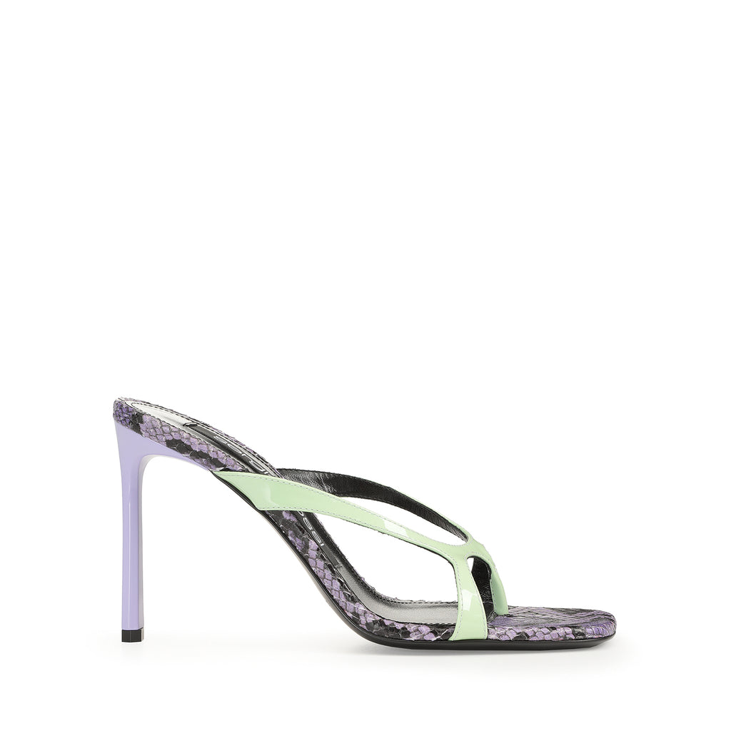 靴 Sergio Rossi SR1-SANDAL 38 Sandals White Heel height: 60mm, sr1 - Sandals White