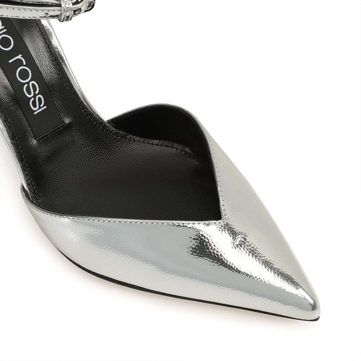 Godiva Sandal Heel|A91120MVIL19 Silver