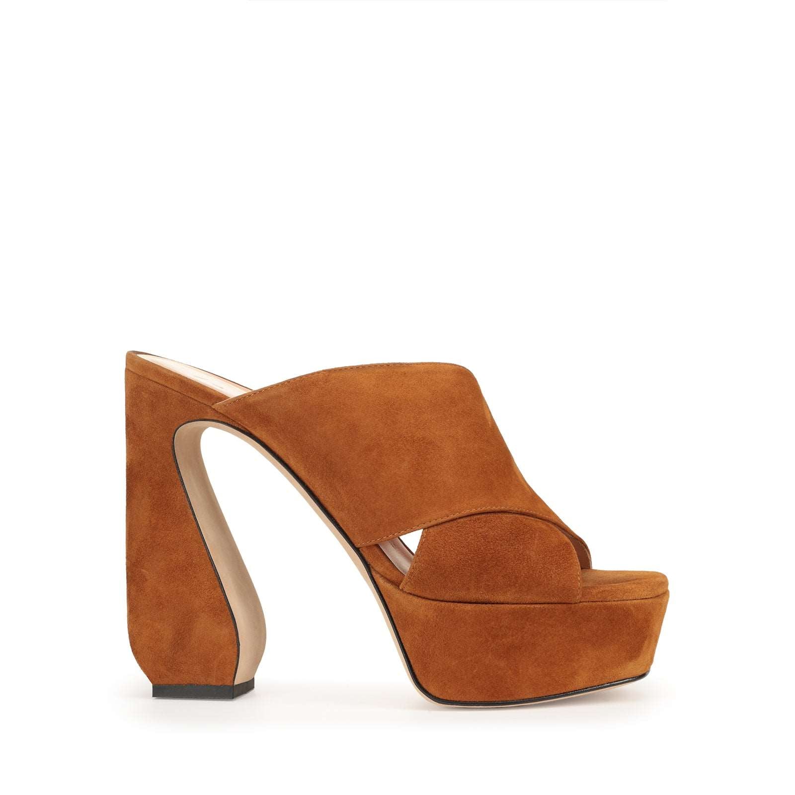 サンダル・ミュール Sergio Rossi SI ROSSI Sandals Leather Brown SI ROSSI Sandal Heel Brown – Sergio Rossi