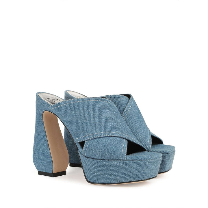 SI ROSSI Sandal Heel|A93770MTEY07 Blue