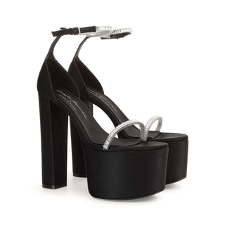 Evangelie Sandal Heel|B01200MFI629 Black