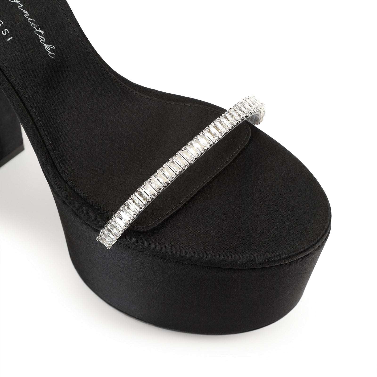 Evangelie Sandal Heel|B01200MFI629 Black