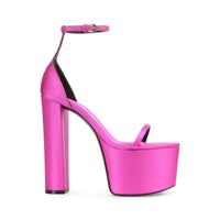 Evangelie Sandal Heel|B01210MTEZ02 Pink