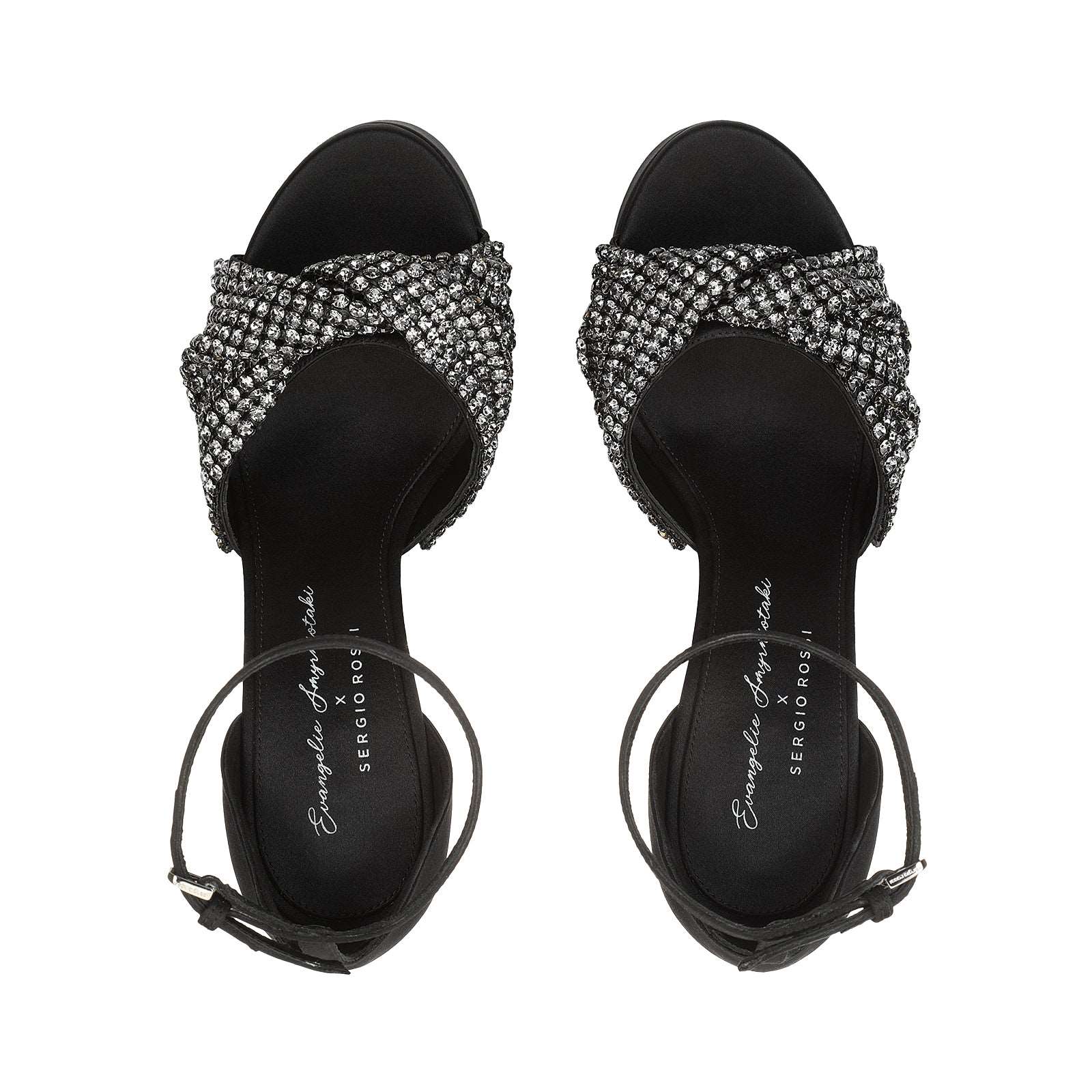 Evangelie Sandal Heel|B01230MFI625 Black