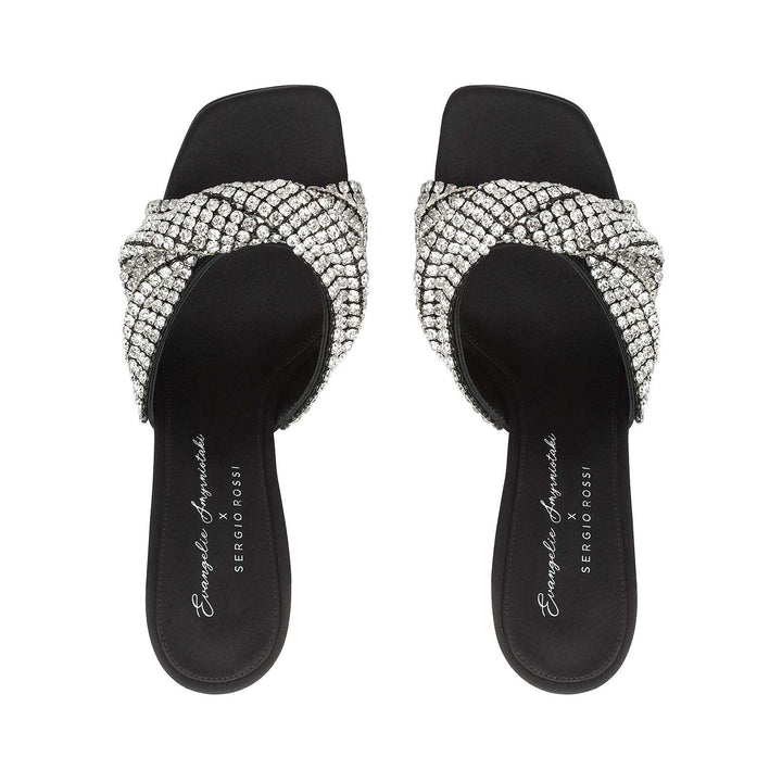 Evangelie Sandal Heel|B01280MFI625 Black