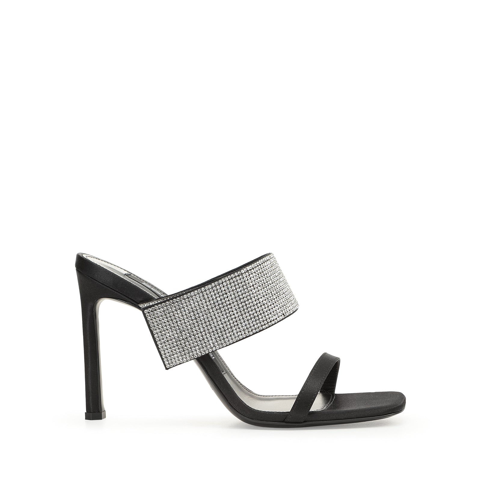 sr Paris Sandal Heel Black