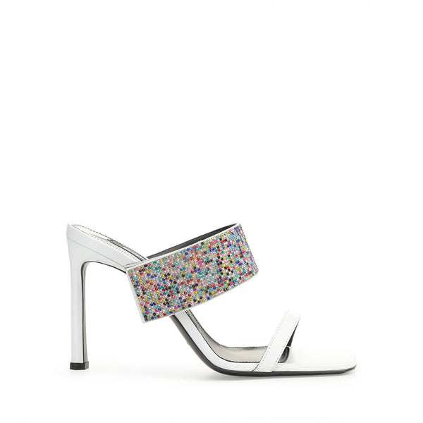 ★ジュエリーサンダル★【Sergio Rossi】sr Paris-Sandals White sr Paris Sandal Heel White|Bridal – Sergio Rossi