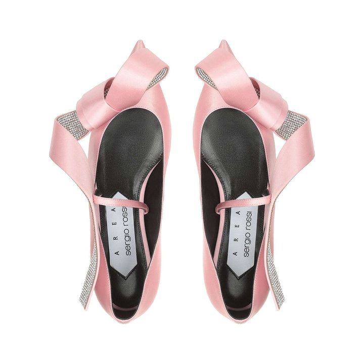 AREA Marquise Ballerina Flat|B06110Mfi912 Pink