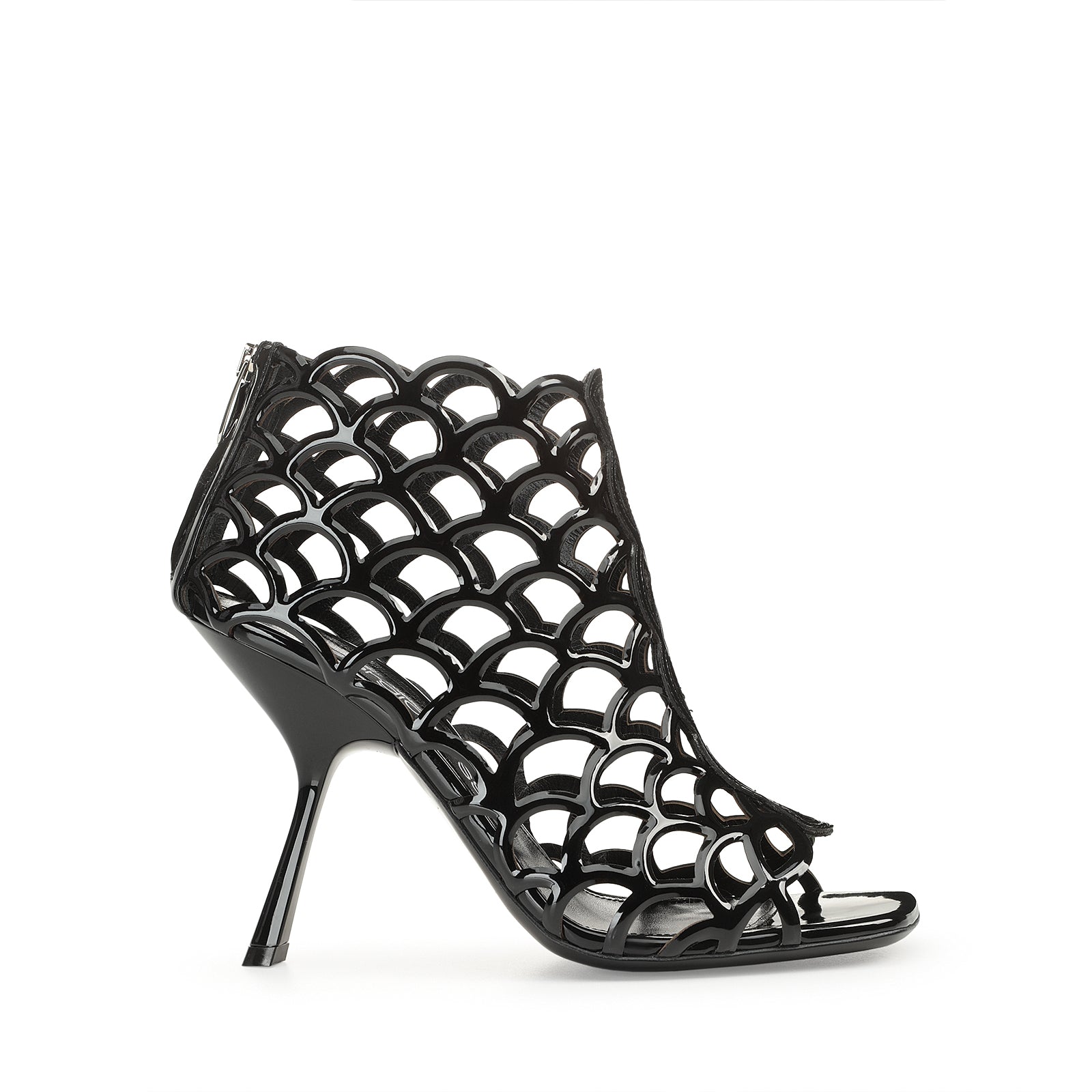 【Sergio Rossi】sr Mermaid-Sandals 37 sr Mermaid Sandal Heel Black – Sergio Rossi