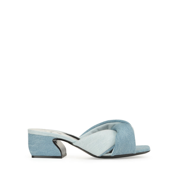 SS25 newcollection★Sergio Rossi★sr SI ROSSI-Sandals Indigo Sandals Blue Low heel: 45mm, sr SI ROSSI - Sandals Indigo