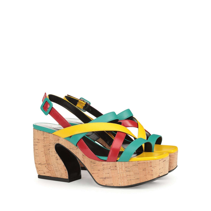 SI ROSSI Sandal Heel|B08550Mfl193 Multicolor