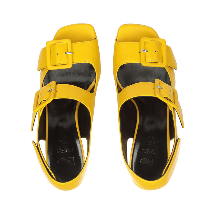 SI ROSSI Sandal Heel|B08600Mnag01 Yellow