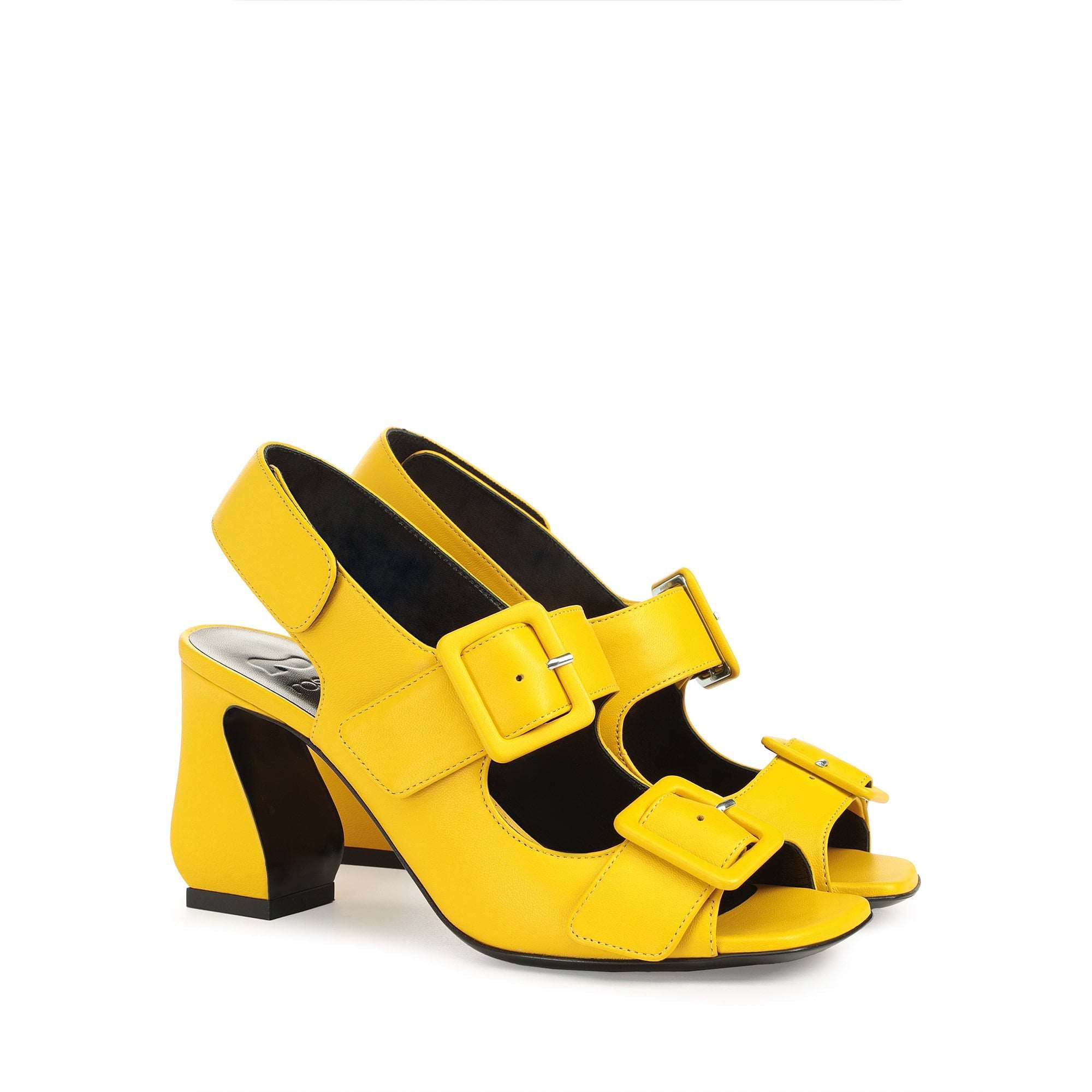 SI ROSSI Sandal Heel|B08630Mnag01 Yellow
