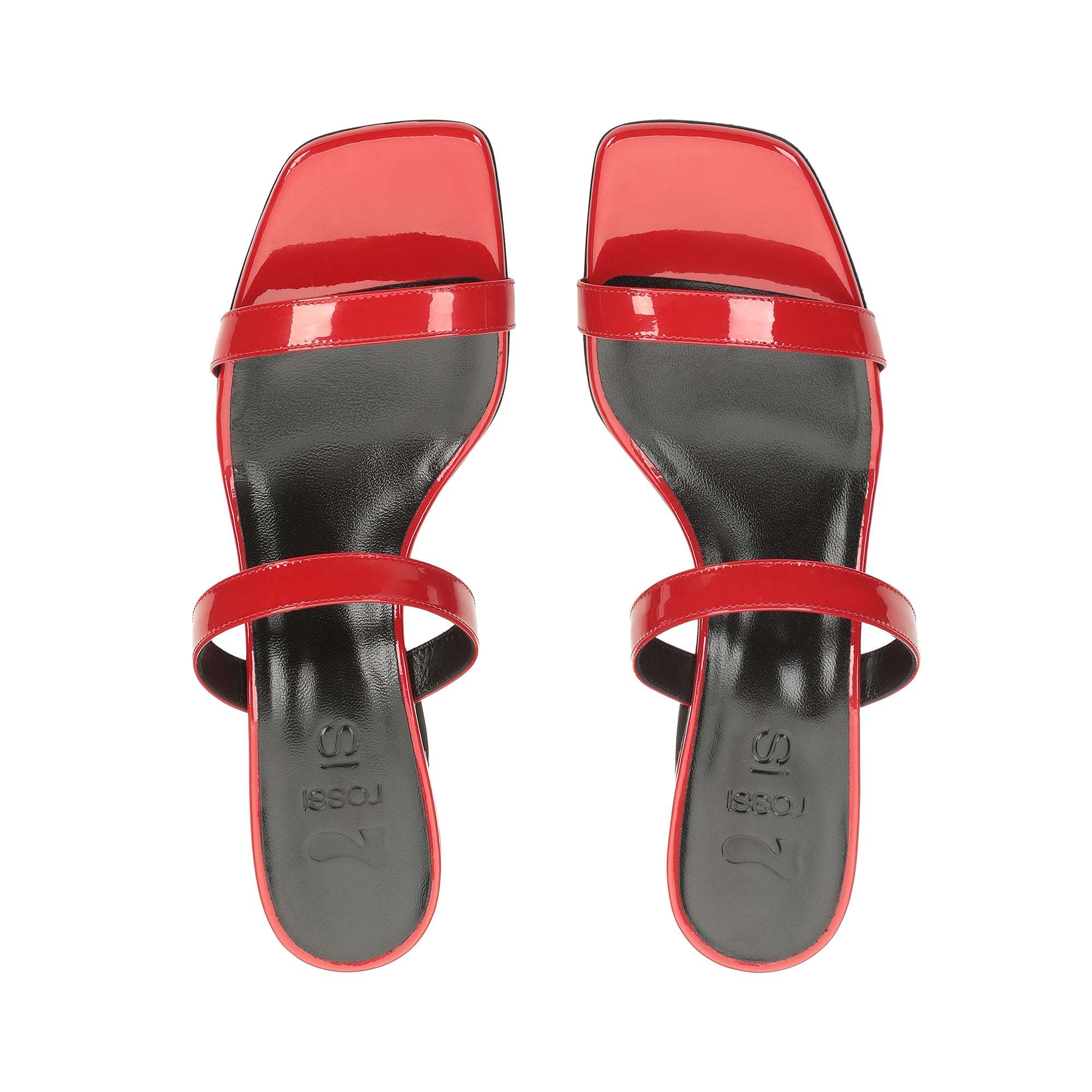 SI ROSSI Sandal Heel|B08670Mmvv25 Red