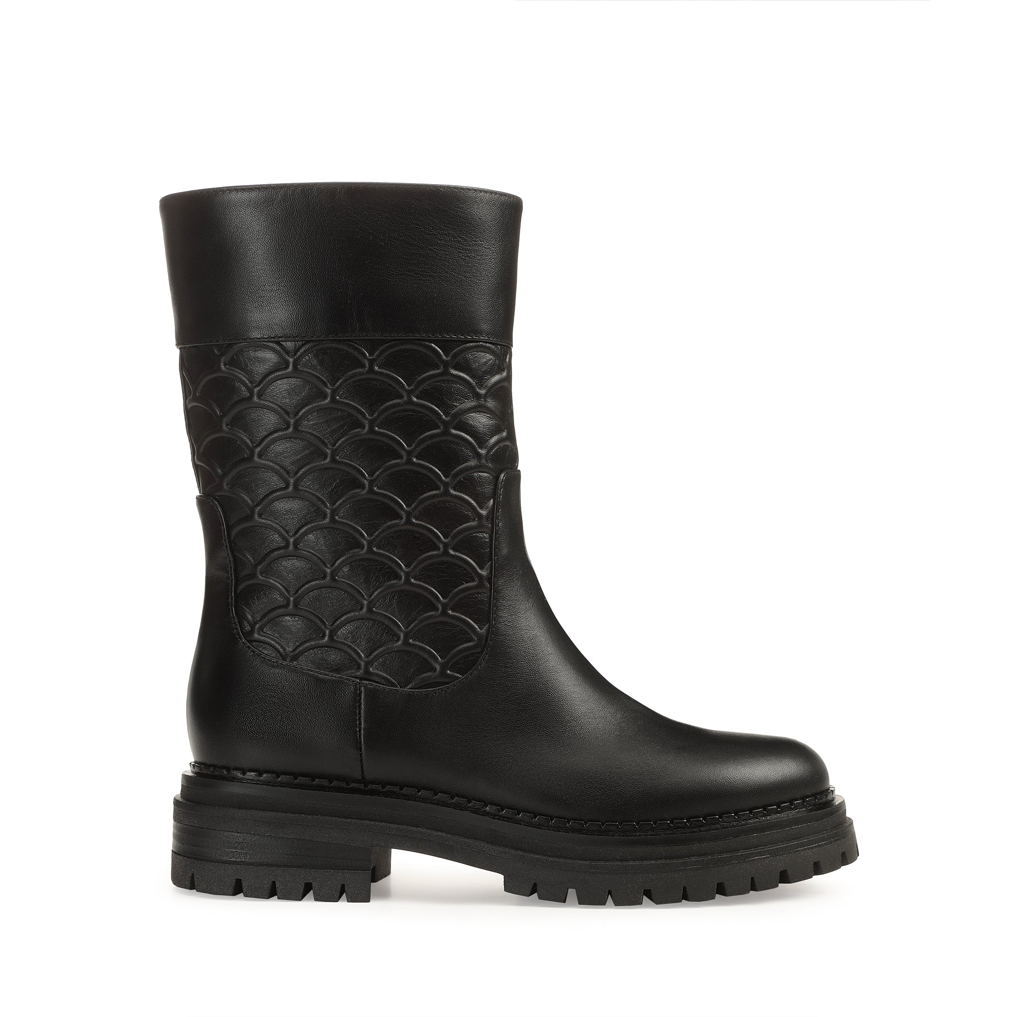 【Sergio Rossi】sr Mermaid ショートブーツ メッシュ sr Mermaid 3D Booties Black – Sergio Rossi