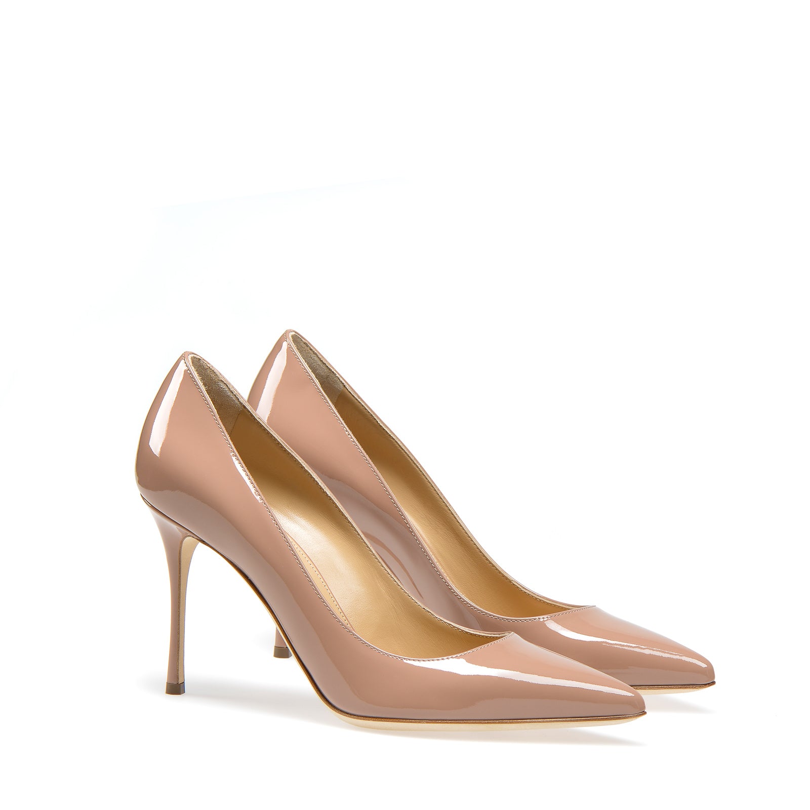 Godiva pump heels in pink/nude