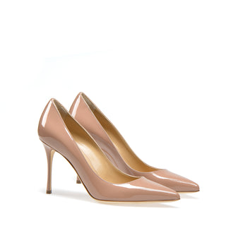 Godiva pump heels in pink/nude