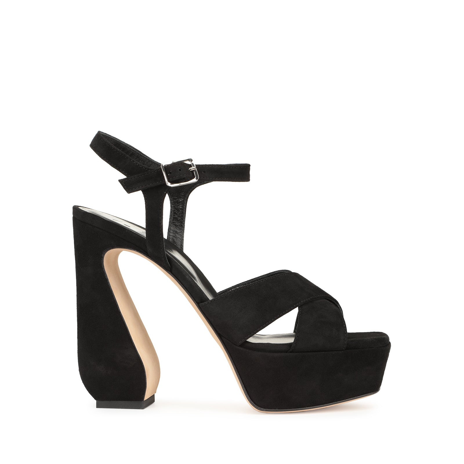 ☆Sergio Rossi☆セール!SI ROSSI Sandal HH090mm Suede Cuoio SI ROSSI Sandal Heel Brown – Sergio Rossi