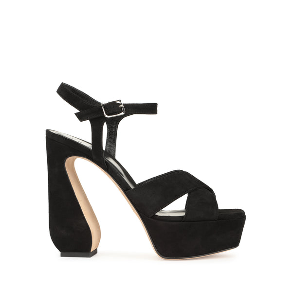 SI ROSSI Sandal Heel Black