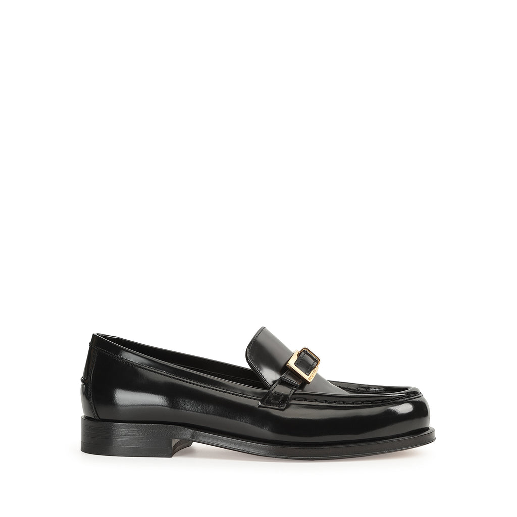 sr Nora Loafer in Black – Sergio Rossi